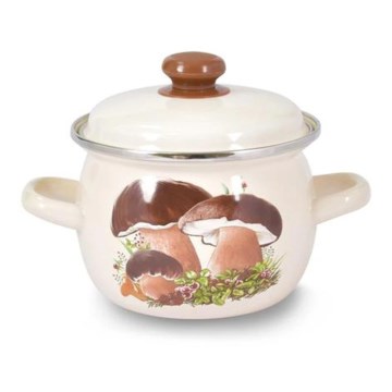Kochtopf mit Deckel TORO 2,5 l, Pilzmotiv