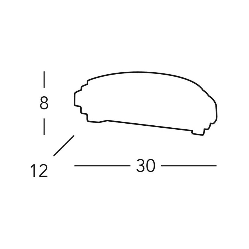Kolarz 0290.61 - Wandbeleuchtung STIEGEL 1xE27/60W/230V