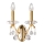 Kolarz 3234.62.3.KoT - Kristall-Wandleuchte CARMEN 2xE14/60W/230V 24 Karat Gold