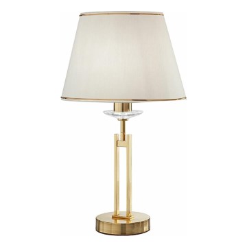 Kolarz 330.71.8C - Kristall-Tischlampe IMPERIAL 1xE27/60W/230V gold/beige