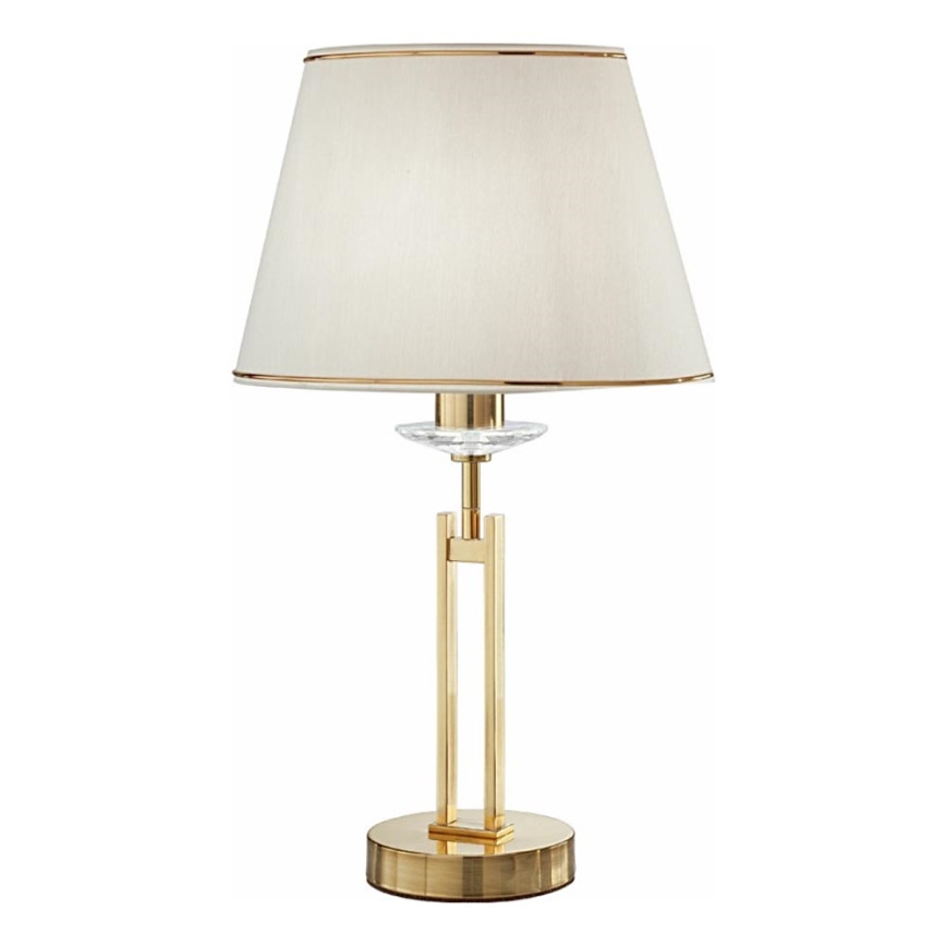Kolarz 330.71.8C - Kristall-Tischlampe IMPERIAL 1xE27/60W/230V gold/beige