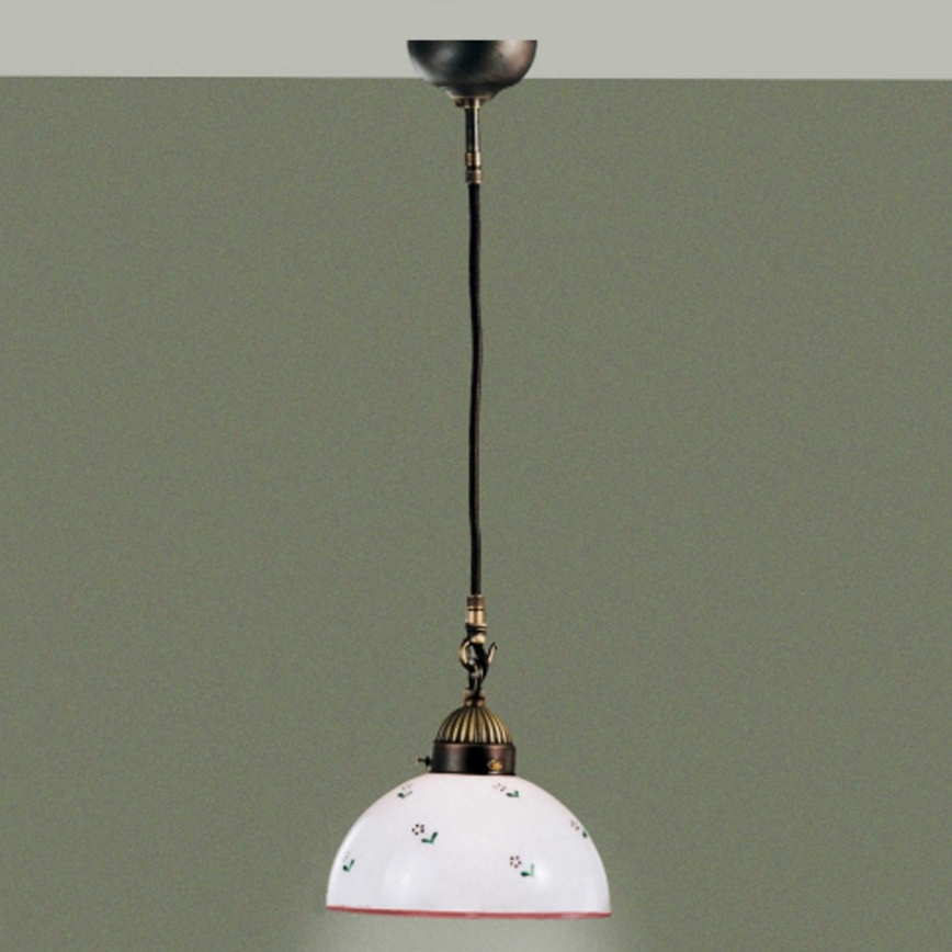 Kolarz 731.30.69 - Hängeleuchte NONNA 1xE27/75W/230V d 20 cm rot