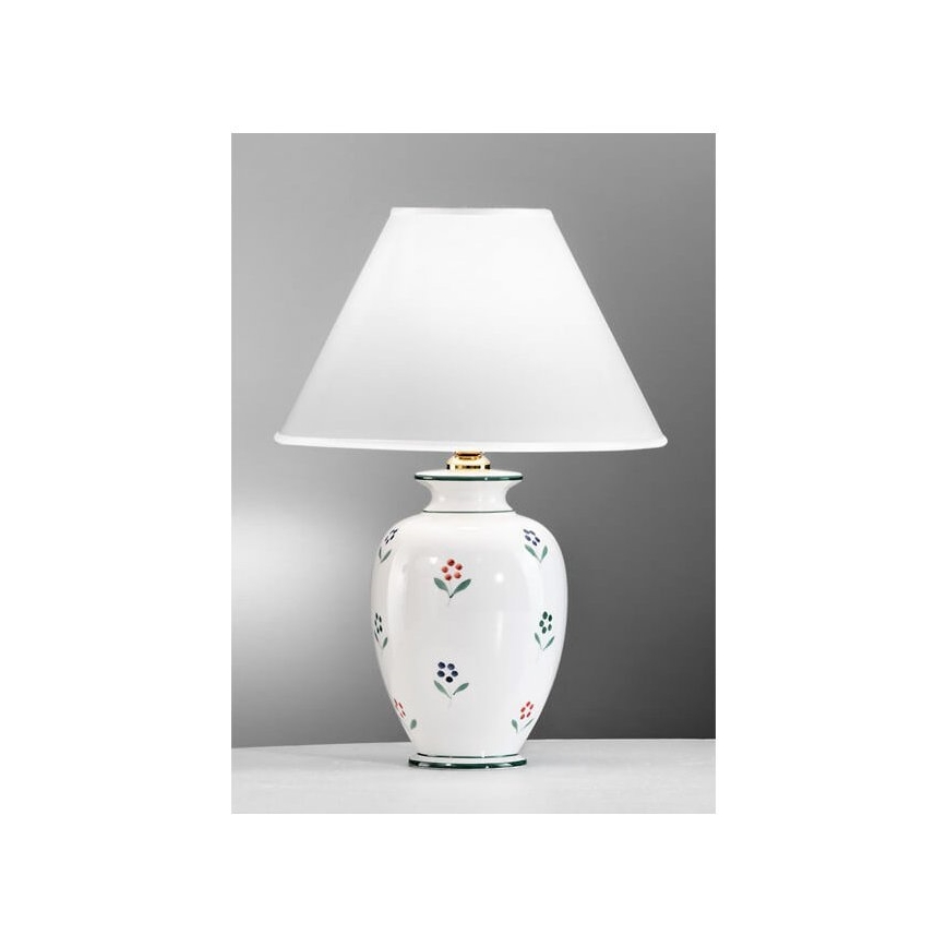 Kolarz 731.70K – Tischlampe NONNA 1xE27/100W/230V weiß