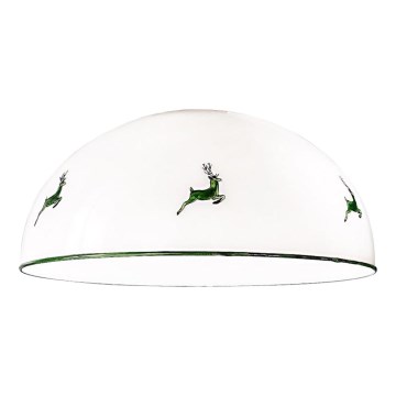 Kolarz 731.G101 - Ersatzglas für Kronleuchter NONNA E27 Ø 30 cm, Rehgrün