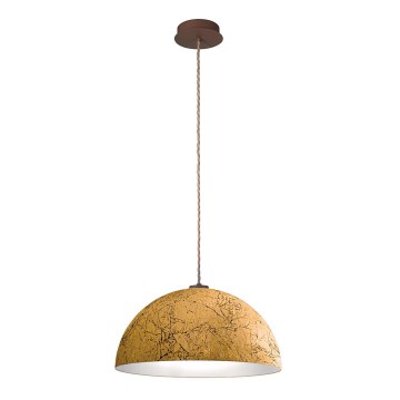 Kolarz A1339.31.Co.VinAu/50 - Hängeleuchte an Kabel CULT 1xE27/100W/230V Ø 50 cm goldfarben