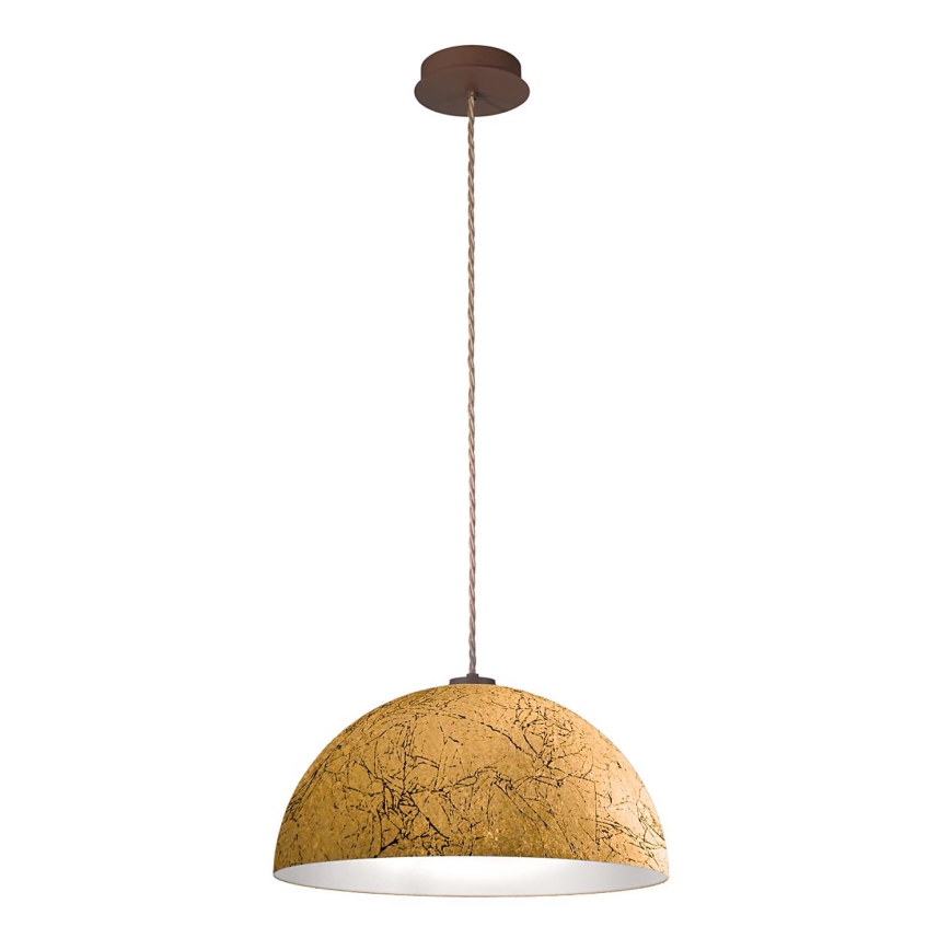 Kolarz A1339.31.Co.VinAu/50 - Hängeleuchte an Kabel CULT 1xE27/100W/230V Ø 50 cm goldfarben