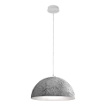 Kolarz A1339.31.Wm.VinAg/50 - Hängeleuchte CULT an Seil 1xE27/100W/230V Ø 50 cm silber