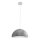 Kolarz A1339.31.Wm.VinAg/50 - Hängeleuchte CULT an Seil 1xE27/100W/230V Ø 50 cm silber