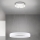 KOLK LED-dimmbare Pendelleuchte an Kabel, LED/40W/230V, 2700/3000/4000K, Ø 40 cm, weiß