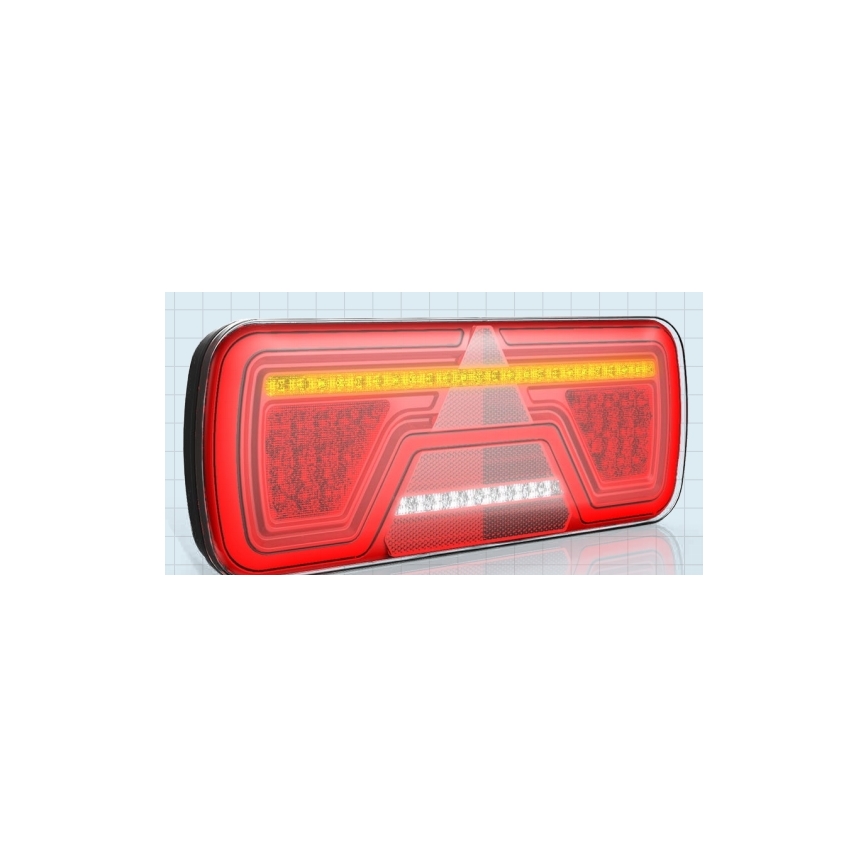 Kombiniertes LED-Licht mit dynamischem Blinker LED/10-30V IP67 links