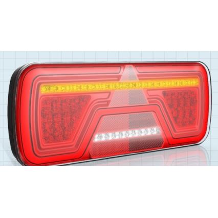 Kombiniertes LED-Licht mit dynamischem Blinker LED/10-30V IP67 rechts