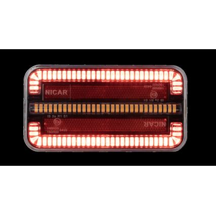 Kombiniertes LED-Licht mit dynamischem Blinker LED/12-24V IP65