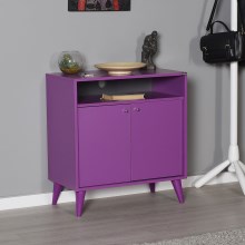 Kommode 79x73 cm violett