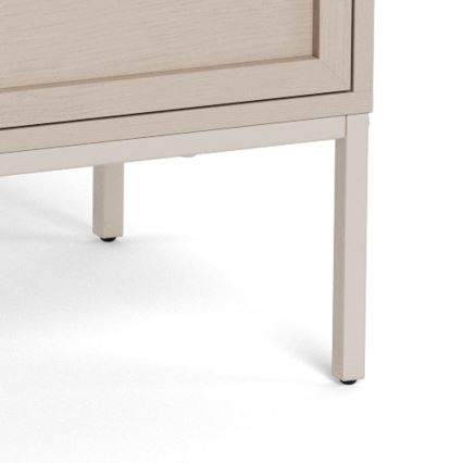 Kommode ALIN 80x40 cm Taupe
