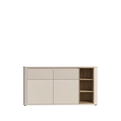 Kommode BASKO Beige/Eiche