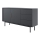 Kommode ELI 154x82x39 cm schwarz