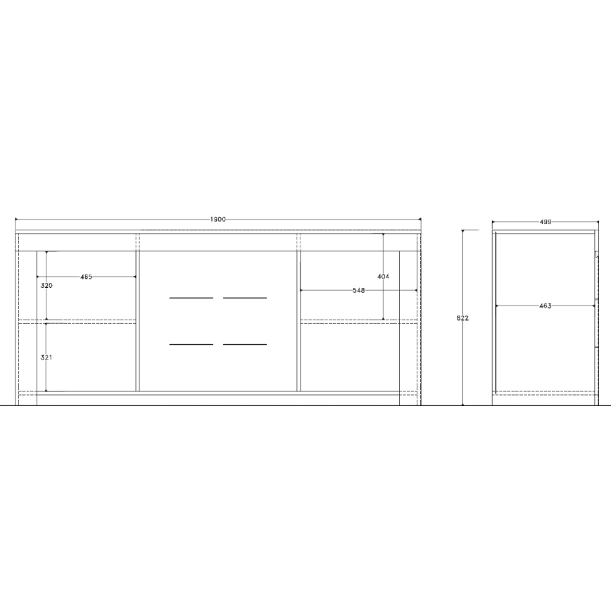 Kommode FINERA weiß