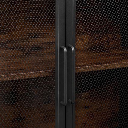 Kommode FIRA schwarz/braun