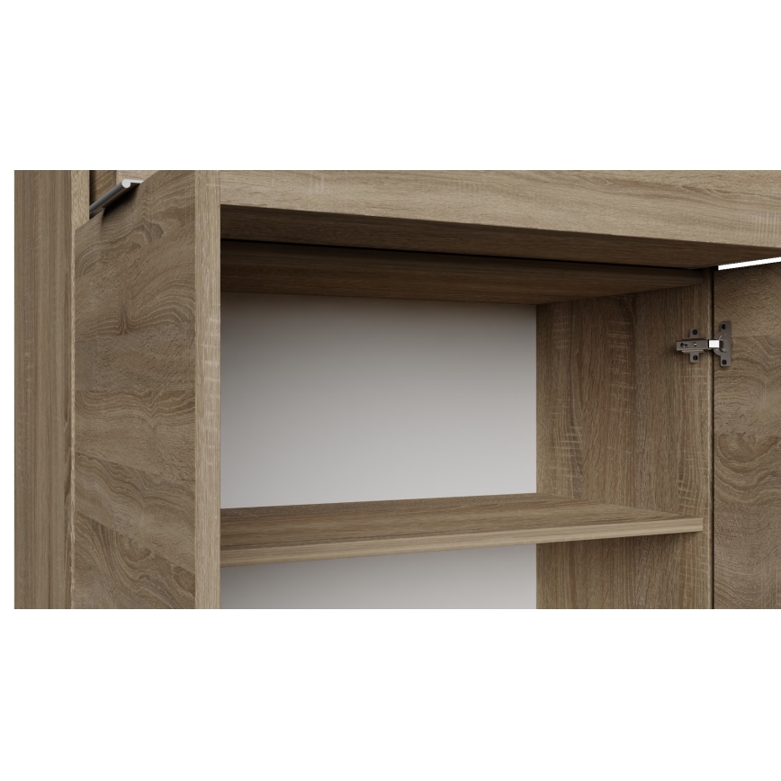 Kommode HOPE 80x78x35 cm Sonoma-Eiche