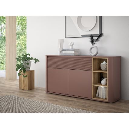 Kommode INAR Braun/Eiche