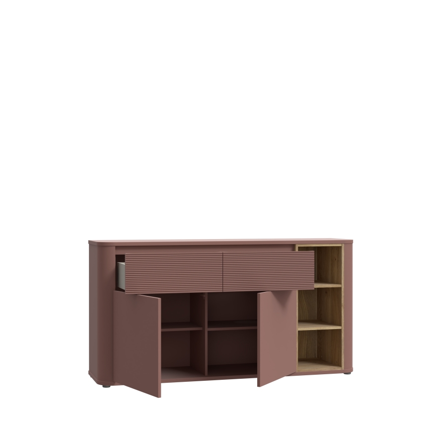 Kommode INAR Braun/Eiche