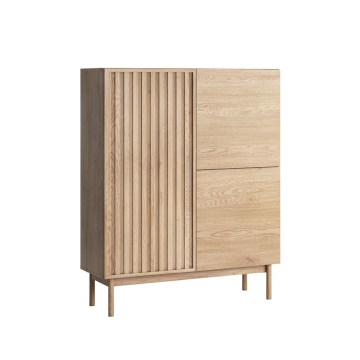 Kommode KIOTO 106x130x37 cm Eiche Cremona