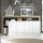 Kommode LENOR 184x93x42 cm weiß/helle Eiche