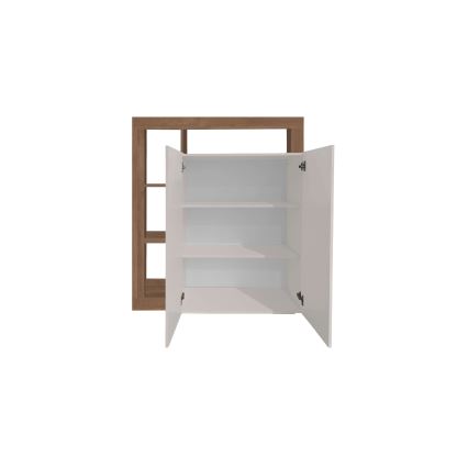 Kommode LENOR Kaschmir/Eiche