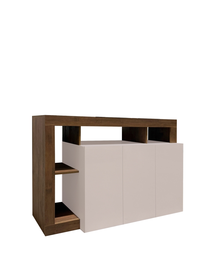 Kommode LENOR Kaschmir/Eiche