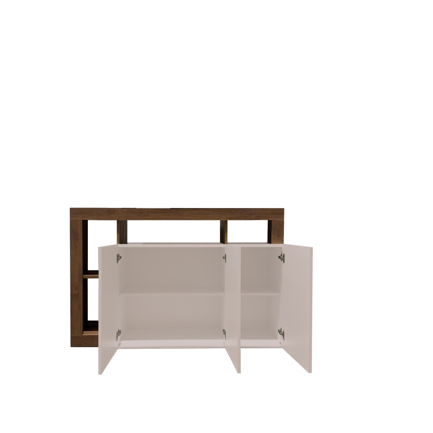 Kommode LENOR Kaschmir/Eiche