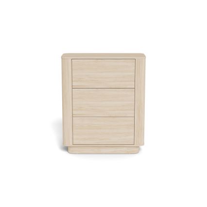 Kommode MADERA 90x107 cm weiße Eiche