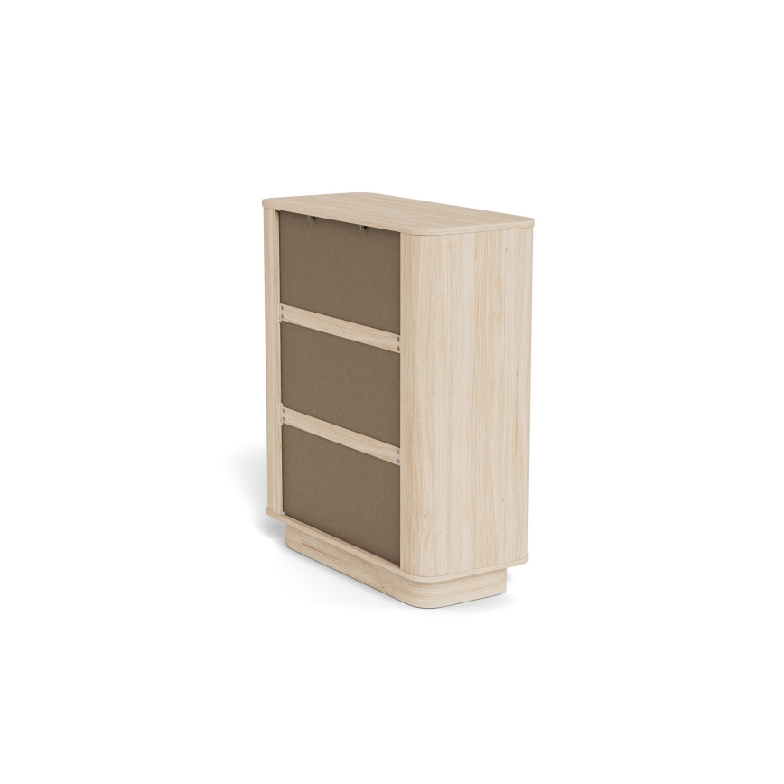 Kommode MADERA 90x107 cm weiße Eiche