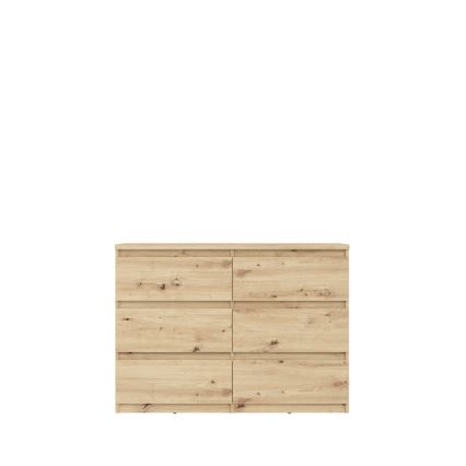 Kommode MAO mit Schubladen, Artisan-Eiche