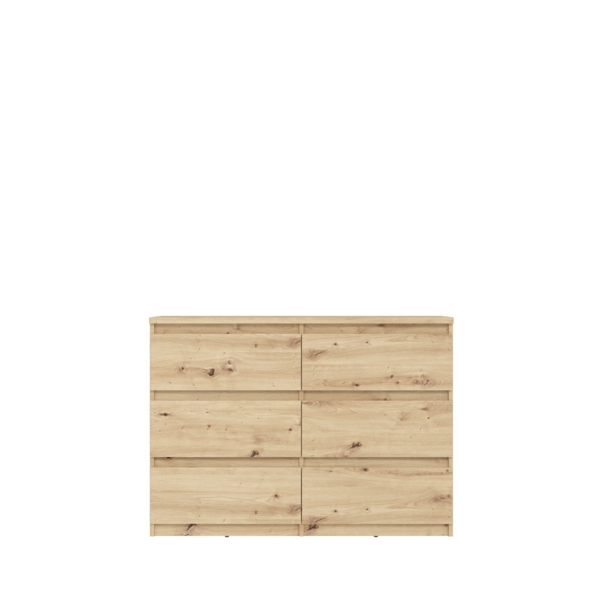 Kommode MAO mit Schubladen, Artisan-Eiche