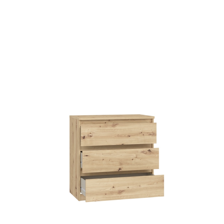 Kommode mit Schubladen MAO, Artisan-Eiche