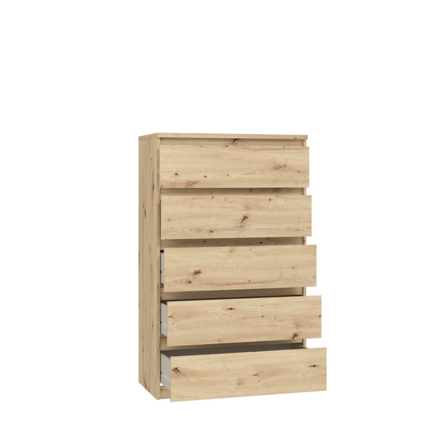 Kommode mit Schubladen MAO, Artisan-Eiche