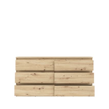 Kommode mit Schubladen MAO in Artisan-Eiche