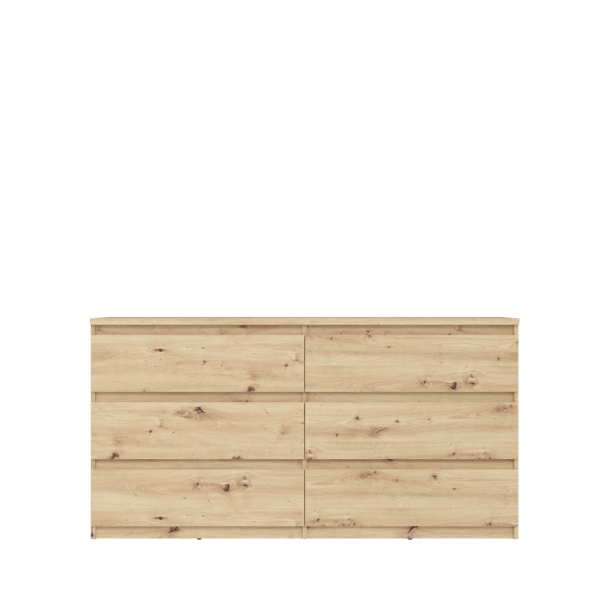 Kommode mit Schubladen MAO in Artisan-Eiche