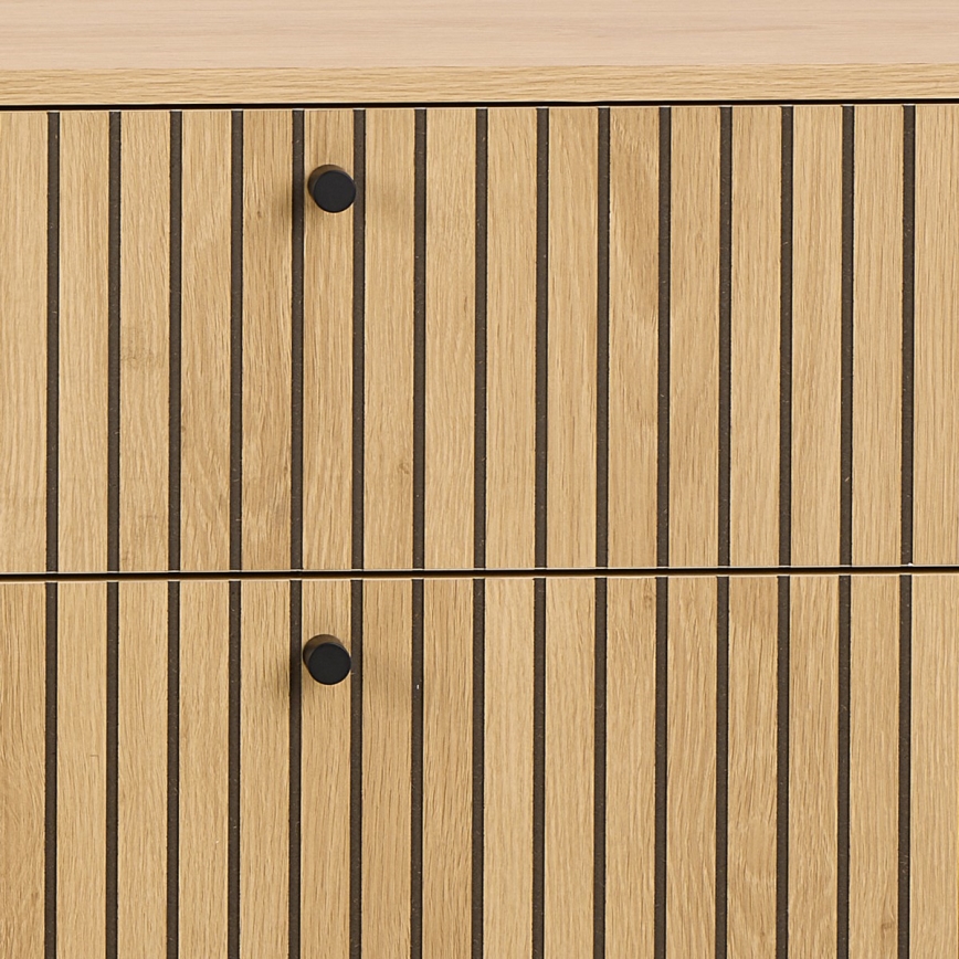 Kommode mit Schubladen OLIVIA Eiche