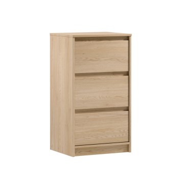Kommode MIYABI 47x86x40 cm Eiche Cremona