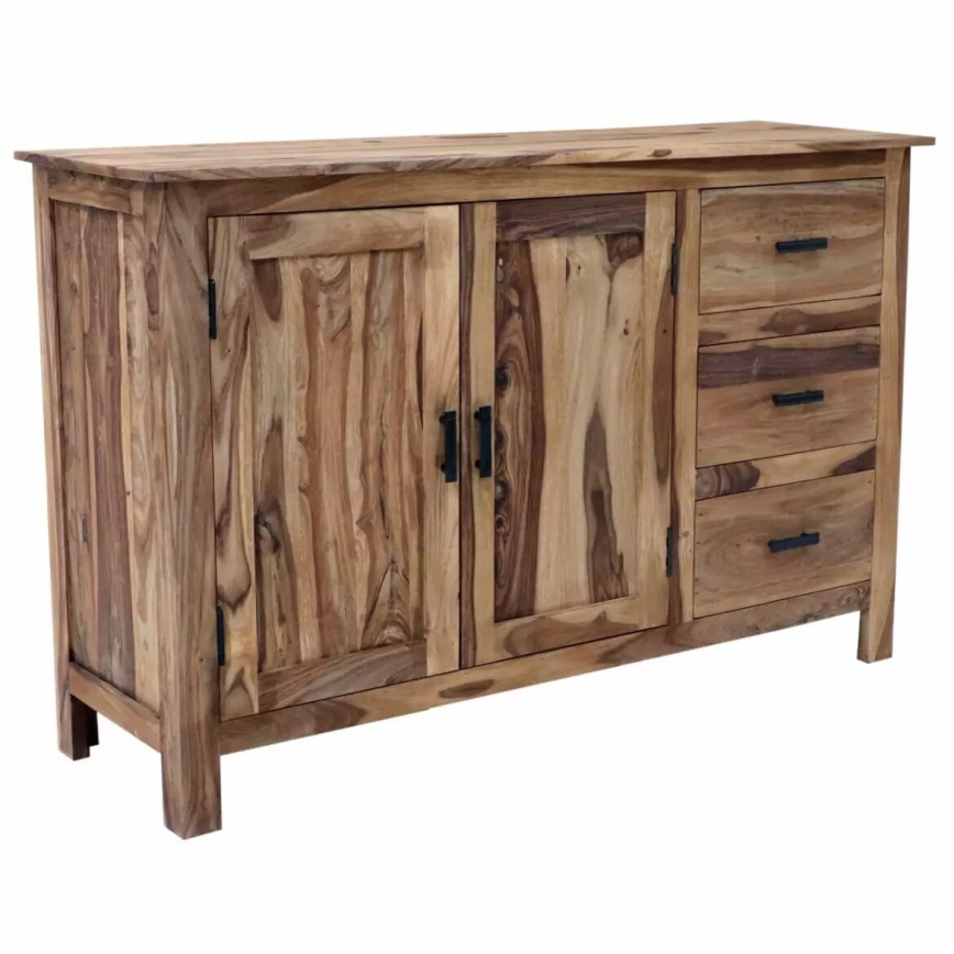 Kommode RAMI 90x140 cm Massivholz/Palisander