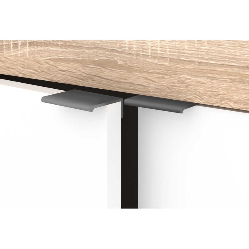 Kommode RUNEA Sonoma-Eiche/Weiß