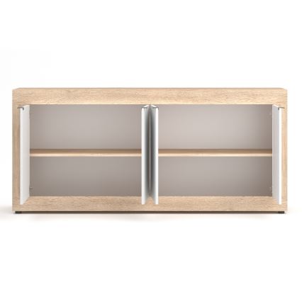 Kommode RUNEA Sonoma-Eiche/Weiß