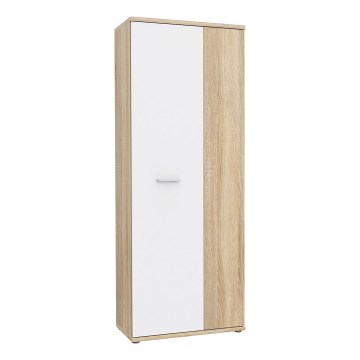 Kommode/Schuhschrank SIMO Sonoma-Eiche/Weiß