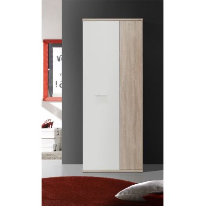 Kommode/Schuhschrank SIMO Sonoma-Eiche/Weiß