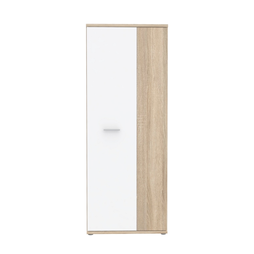 Kommode/Schuhschrank SIMO Sonoma-Eiche/Weiß