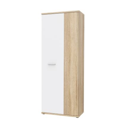 Kommode/Schuhschrank SIMO Sonoma-Eiche/Weiß