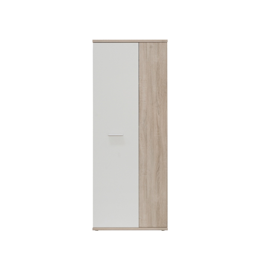 Kommode/Schuhschrank SIMO Sonoma-Eiche/Weiß