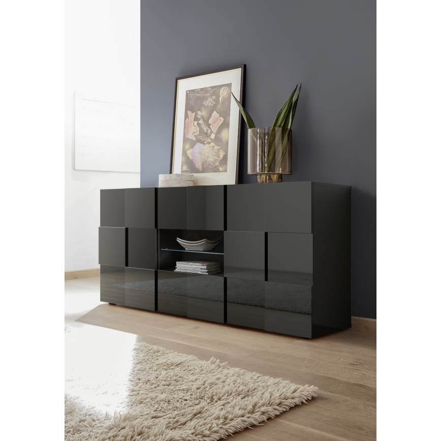 Kommode SERIAN Anthrazit