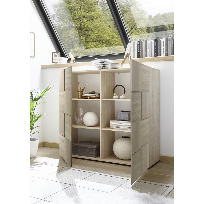 Kommode SERIAN Sonoma-Eiche